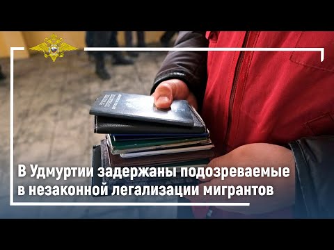 Ирина Волк: Задержаны подозреваемые в незаконной легализации мигрантов на территории Удмуртии