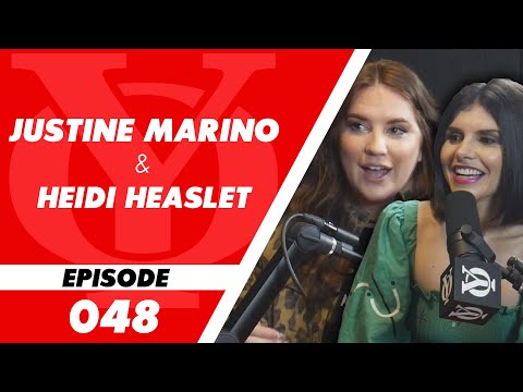 justine-marino-and-heidi-heaslet-("the-funny-dance-show")-on-the-michael-yo-show!