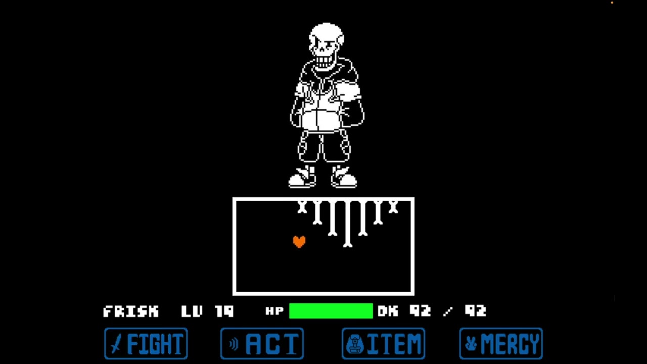 TS!Underswap Papyrus by Team Unizone FULL GAME + Phase 1 NO HIT