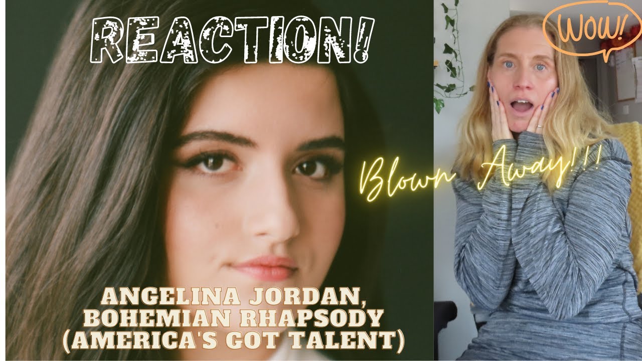 REACTION! Angelina Jordan, Bohemian Rhapsody AGT Champions 