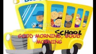 Cancion good morning para niños + letra