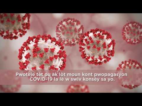 Coronavirus Prevention Tips - Creole Coronavirus Prevention Tips - Creole
