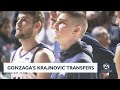 Gonzaga&#39;s Krajnovic transfers