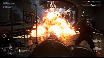 Battlefield 1 - Anti tank mine infantry kill