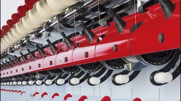 Saurer CompactTwister two-for-one twisting machine