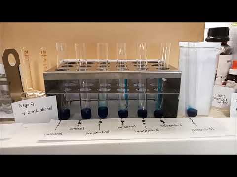 Video: Hva er løseligheten til 1 heksanol i vann?