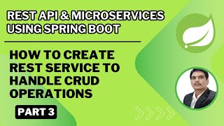 Part 3- Rest API & Microservices| How To Create Rest Service to handle CRUD Operations