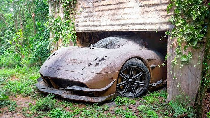 20 Luxury Abandoned Cars Left Behind By Billionaires
