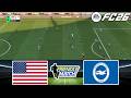 FC 26 - USA W vs Brighton &amp; Hove Albion W 21/04/2026 - Friendly Match - Gameplay PS5