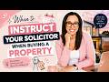 When to instruct a Lawyer when Purchasing Property