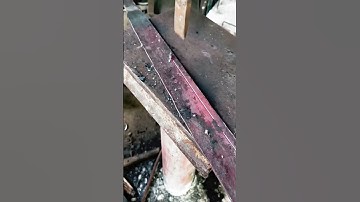 Old blacksmithing skills #handmade #smartwork #goodtools