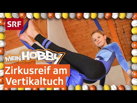 Tricks und Figuren am Vertikaltuch | Mein Hobby | SRF Kids – Kindervideos