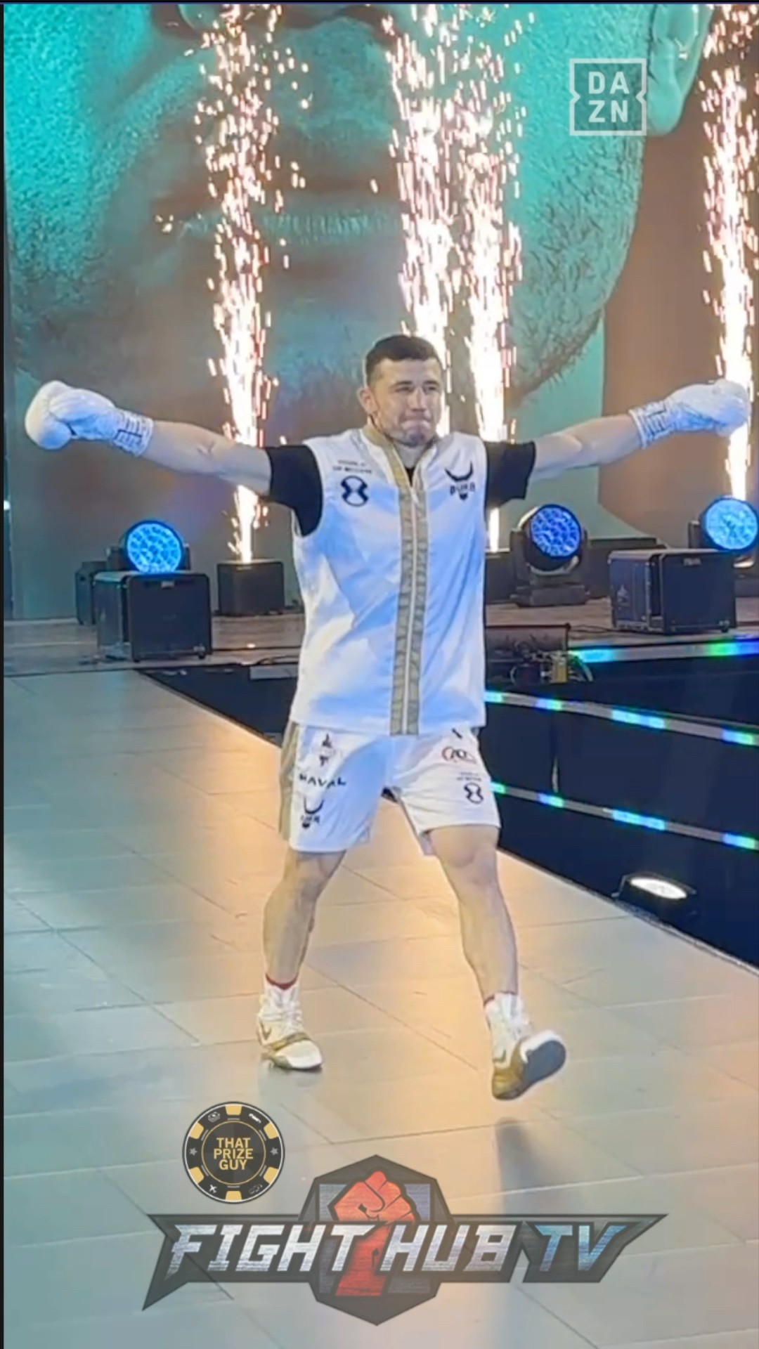 Israil Madrimov BOSS ring walk vs Vergil Ortiz!