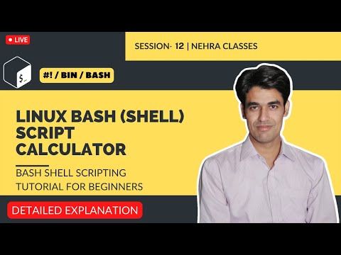 Linux Bash (Shell) Script Calculator | Shell Scripting for Beginners | Nehra Classes