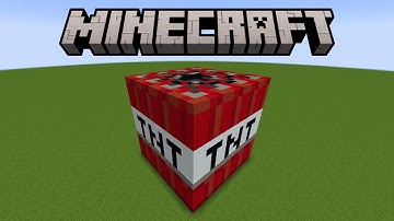 How To Build Giant  Minecraft TNT Block