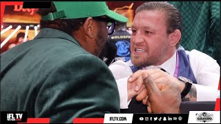 CONOR McGREGOR BRUTALLY QUESTIONS DEONTAY WILDER (TO DEREK CHISORA) RIPS MANNY PAQUAIO, TALKS JOSHUA