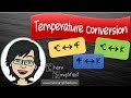 Temperature Conversion Quiz