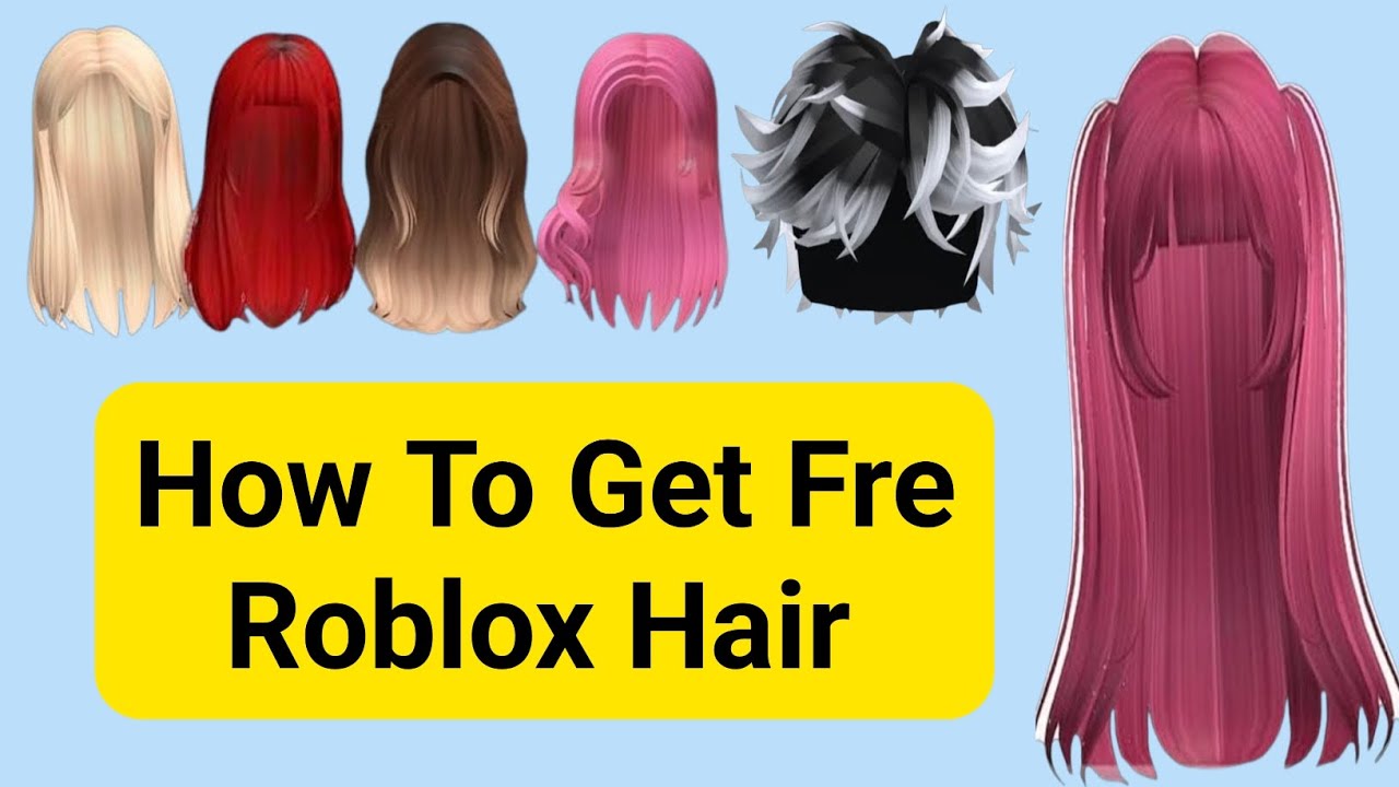 How To Get Free Hair On Roblox Update 2025 Free Hair Event Roblox 