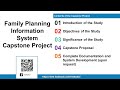 Family Planning Capstone Project Proposal