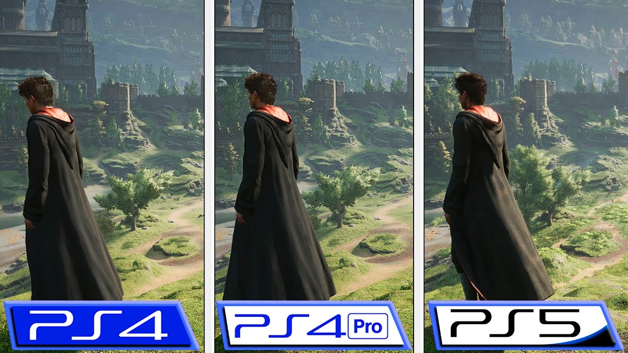 Hogwarts Legacy PS4 vs PS5 Comparison Video Shows Impressive