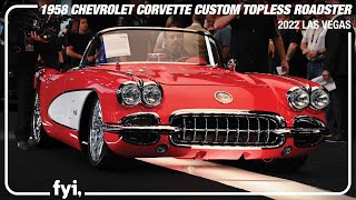 SOLD! 1958 Chevrolet Corvette Topless Roadster 'My Little Fuelie'  BARRETTJACKSON 2022 LAS VEGAS