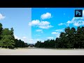 Photoshop Basics #14: Potenciar/mejorar el color del cielo