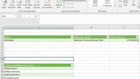 ArcGIS OnLine and the REST API - bring live geo-data into Excel