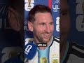 Words from the FIFA World Cup top scorer 🇦🇷🙌 #WorldCup #Messi