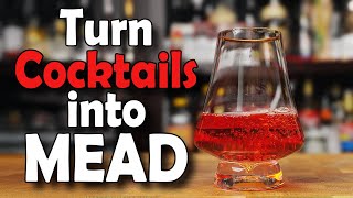 EASY MEAD Recipes using Cocktails for Inspiration:  Whiskey Old Fashioned Mead