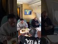Luxury Vibes Diamond Platnumz Enjoying Lunch With His Team On A Private Jet Shorts Fyp Top