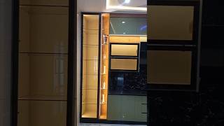 Modular Kitchen Cabinets Design/Kitchen Accessories And aluminum Door #shorts #short #tip #diy