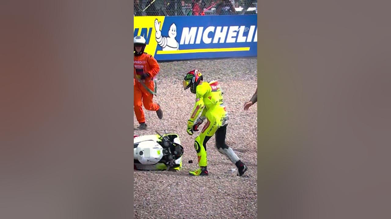 Fabio Di Giannantonio crashes out of P2 💔 | 2025 German GP