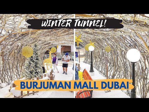 Burjuman Mall Christmas Winter Wonderland in Dubai