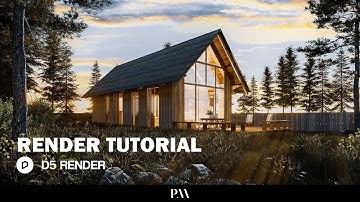LEARN WITH ME: D5 RENDER TUTORIAL - Exterior scene 01