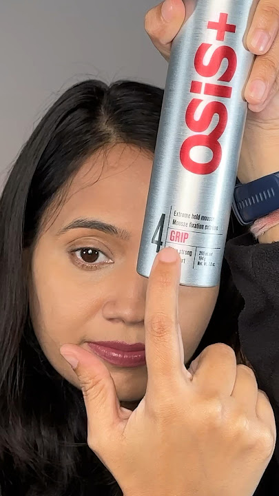 Trying Hair spray OSIS  #shorts #hairstyle