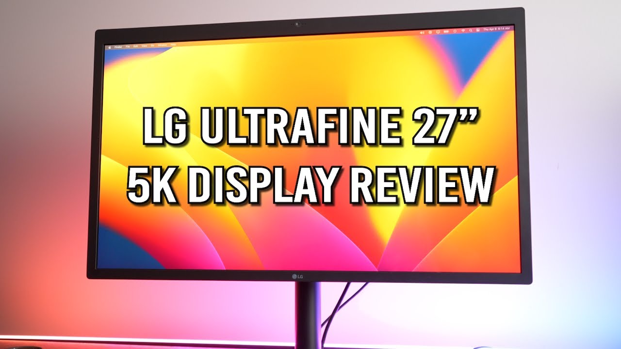 LG Ultrafine 5k 27 Monitor 2023 Review! A Great Display for MacBooks & Mac  Minis 