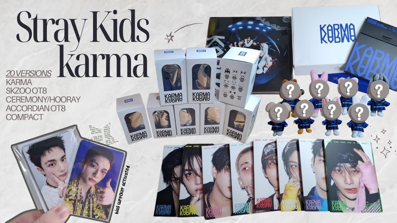 10SET【計20枚】straykids KARMA 新品未開封 アルバム 2種 楽天市場】予約販売 4th Full Album KARMA 通常盤 2種セット