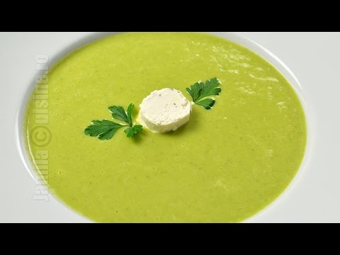 Supa de broccoli cu smantana  | JamilaCuisine