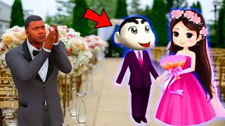 Shinchan Get Married in GTA 5 || Franklin Celebrating Shinchan Wedding || Gta 5 Tamil
