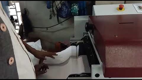 Collar and Cuff Roller Pasting and Fusing machine | Available on IndiaMART