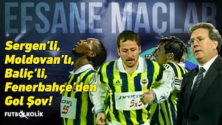 Fenerbahçe - Adanaspor 1998 - 99 Sezonu | Sergen'li, Moldovan'lı, Baliç'li Fenerbahçe'den Gol Şov!