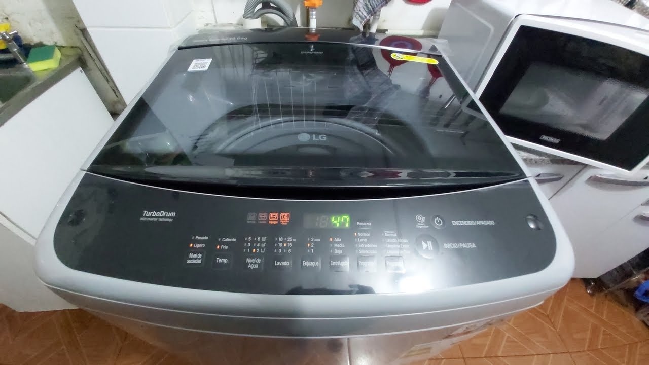 Cómo usar Lavadora LG TurboDrum bien explicado paso a paso