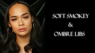 แต่งตา Soft Smokey Eye กับปากแบบ Ombre