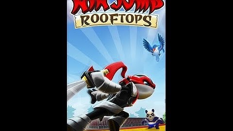 NinJump Rooftops iPhone / iPad (iOS) GamePlay