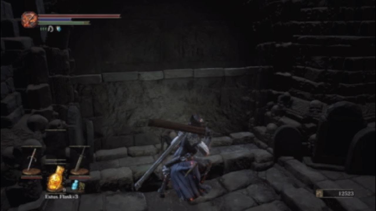 Dark Souls III -The Catacombs and a demonic side-quest- - YouTube