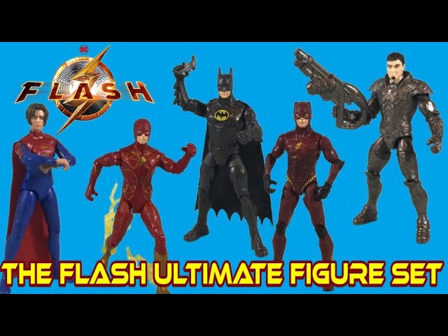 The Flash Ultimate Figure Set - Spin Master 4 Inch Figures - Youtube