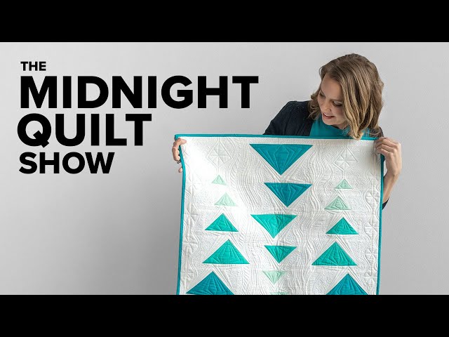 Modern Ombré Wall Hanging | The Midnight Quilt Show Season 10 Finale!