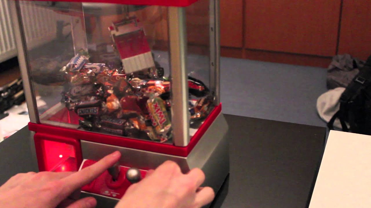 Candy Grabber Süßigkeiten Greifautomat seratus1 unboxing Greifer