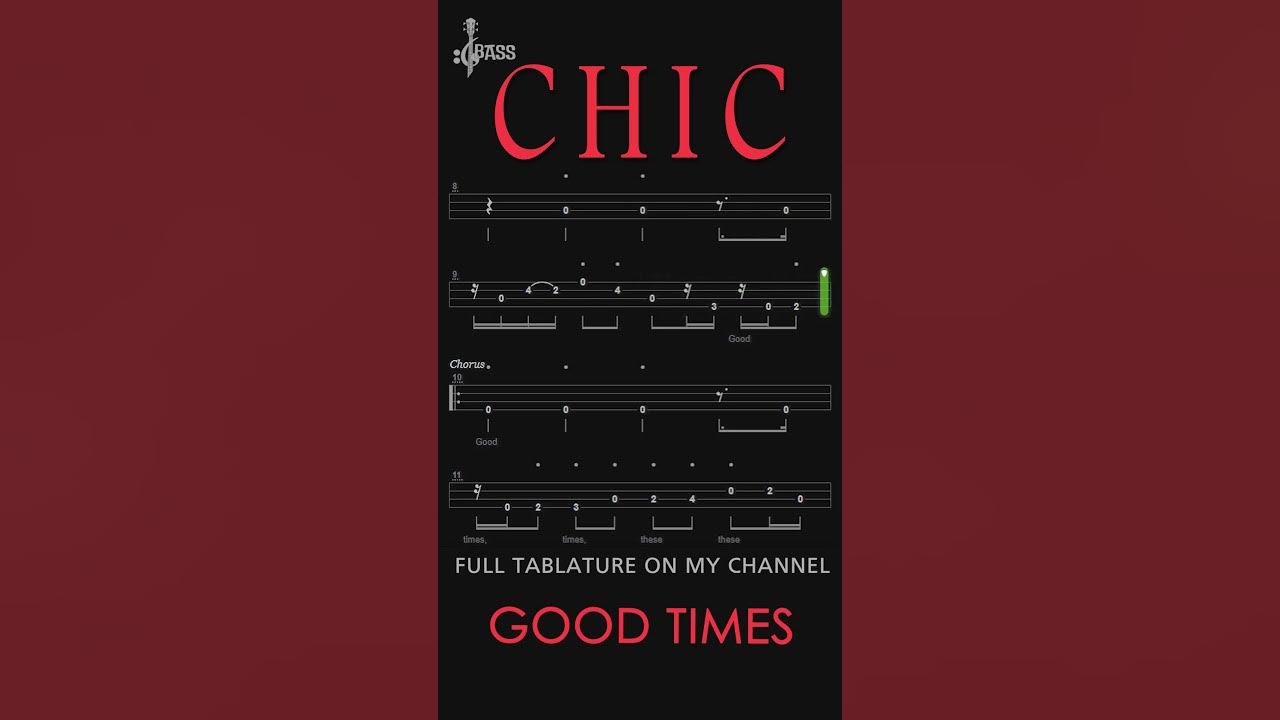 good-times-bass-line-chic-chamisbass-goodtimes-chic-shorts-youtube