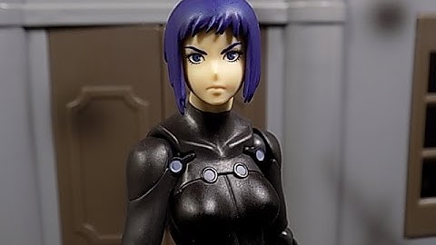 FIGMA KUSANAGI MOTOKO (GHOST IN THE SHELL NEW MOVIE) ACTION FIGURE REVIEW